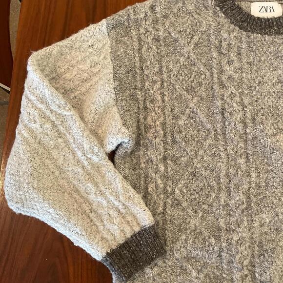 Zara Kid's Grey Jumper - Picture 5 of 7